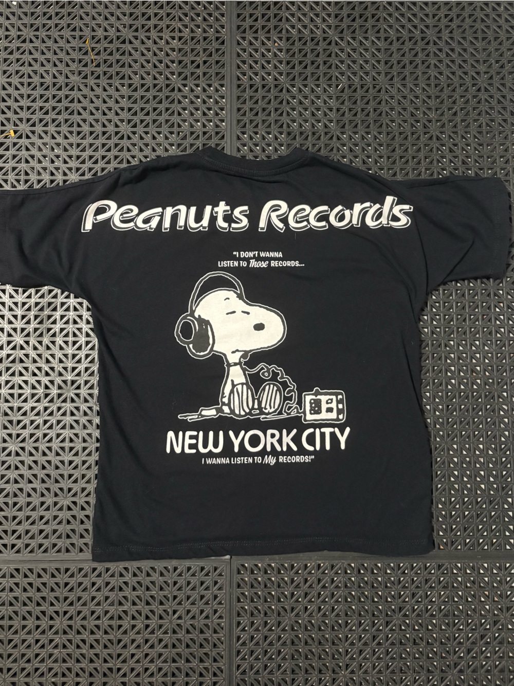 Official Peanuts Snoopy Records New York City Shirt